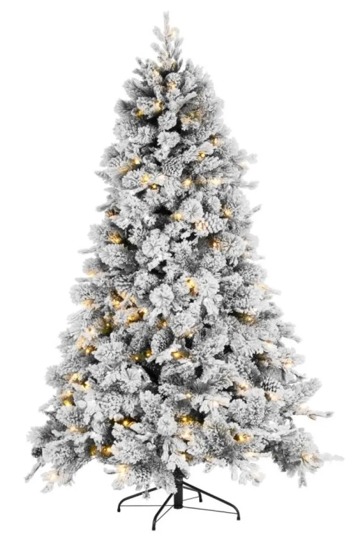 Bizzotto Alberi Natale Con Luci>ALBERO ARVES INNEVATO H210-1936RAMI 330L