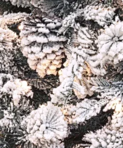 Bizzotto Alberi Natale Con Luci>ALBERO ARVES INNEVATO H210-1936RAMI 330L