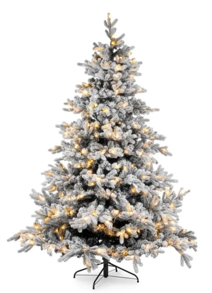 Bizzotto Alberi Natale Con Luci>ALBERO MASSIVE INNEVATO H210-2853R 450L