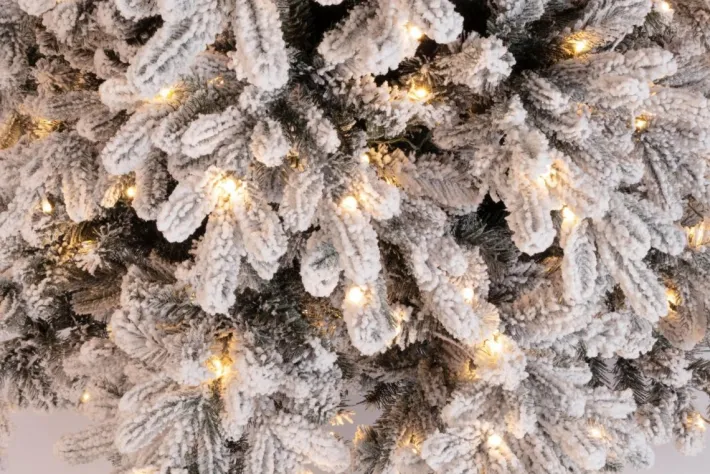 Bizzotto Alberi Natale Con Luci>ALBERO MASSIVE INNEVATO H210-2853R 450L