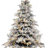 Bizzotto Alberi Natale Con Luci>ALBERO MASSIVE INNEVATO H240-3973R 600L