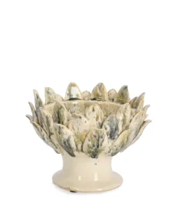Bizzotto Oggettistica>ALZATA DECORATIVA ESMA MEL VERDE BLU D20