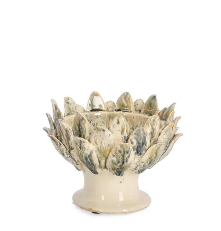 Bizzotto Oggettistica>ALZATA DECORATIVA ESMA MEL VERDE BLU D20