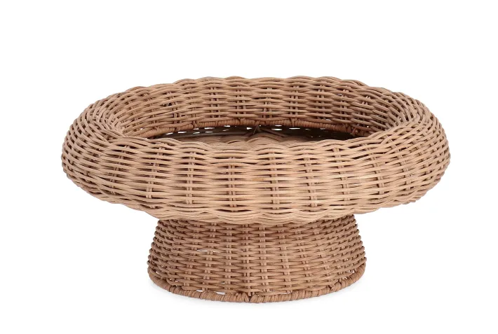 Bizzotto Ceste Decorative>ALZATA DECORATIVA IRELE NATURALE D35
