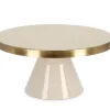 Bizzotto Vassoi E Centro Tavola>ALZATA DECORATIVA VELMA ORO BEIGE D30