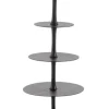 Bizzotto Vassoi E Centro Tavola>ALZATA 5P DECORATIVA MALLET NERO H152