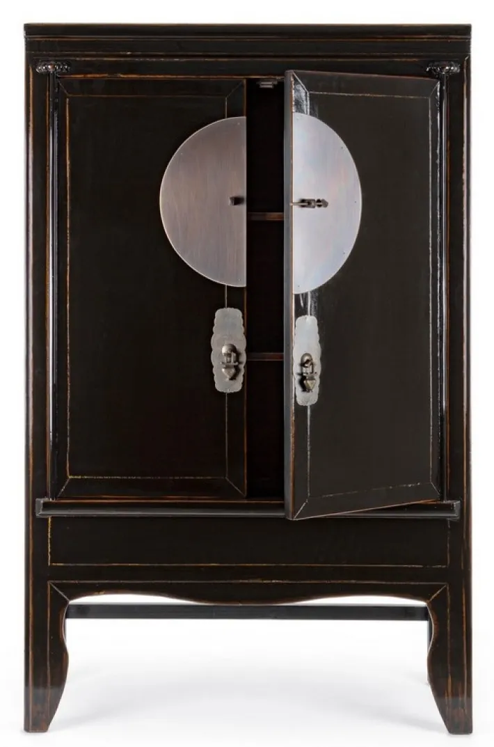 Bizzotto Armadi>ARMADIO IN LEGNO NERO - JINAN