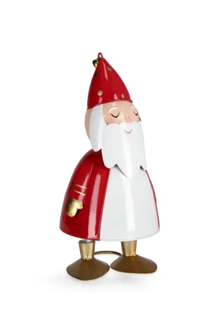 Bizzotto Oggettistica>BABBO CLAUS STAND BIA-ROSSO H19