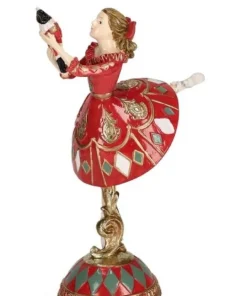 Bizzotto Oggettistica>BALLERINA JOCELIN STAND ROSSO H21,3