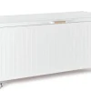 Bizzotto Carrelli E Bauli>BAULE P.CUSC. C-RUOTE OCEAN BIANCO
