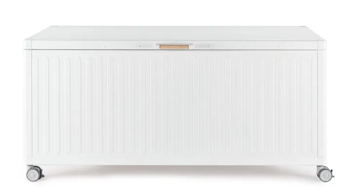 Bizzotto Carrelli E Bauli>BAULE P.CUSC. C-RUOTE OCEAN BIANCO