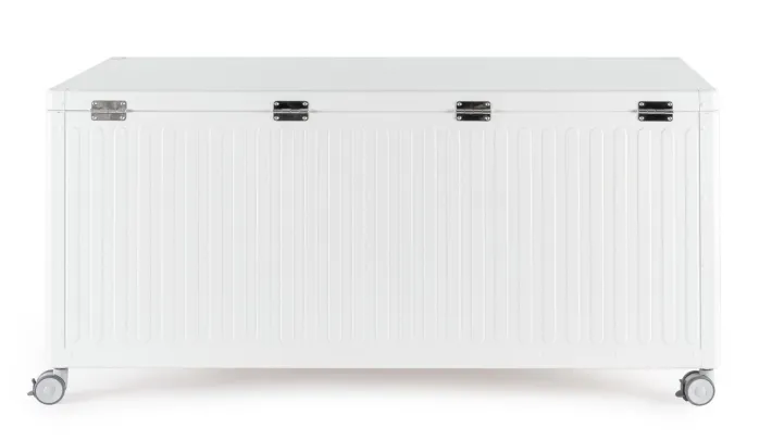 Bizzotto Carrelli E Bauli>BAULE P.CUSC. C-RUOTE OCEAN BIANCO