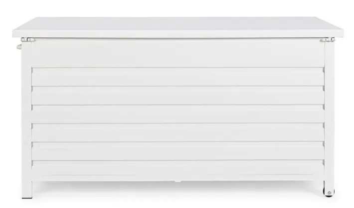 Bizzotto Carrelli E Bauli>BAULE PORTA CUSCINI SMALL CON RUOTE BIANCO YK11 - ATLANTIC