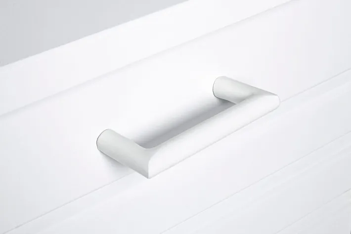 Bizzotto Carrelli E Bauli>BAULE PORTA CUSCINI SMALL CON RUOTE BIANCO YK11 - ATLANTIC