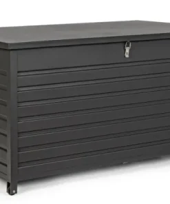 Bizzotto Carrelli E Bauli>BAULE PORTA CUSCINI SMALL CON RUOTE ANTRACITE YK13 - ATLANTIC