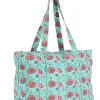 Bizzotto Accessori In Tessuto>BORSA MARE EMELIE VERDE SME 50X37