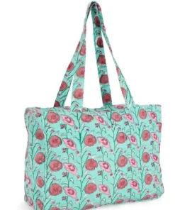 Bizzotto Accessori In Tessuto>BORSA MARE EMELIE VERDE SME 50X37