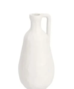 Bizzotto Coprivasi>BOTTIGLIA DECORATIVA HISAR BIANCO H23