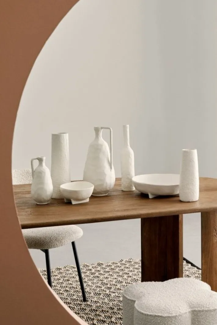 Bizzotto Coprivasi>BOTTIGLIA DECORATIVA HISAR BIANCO H23