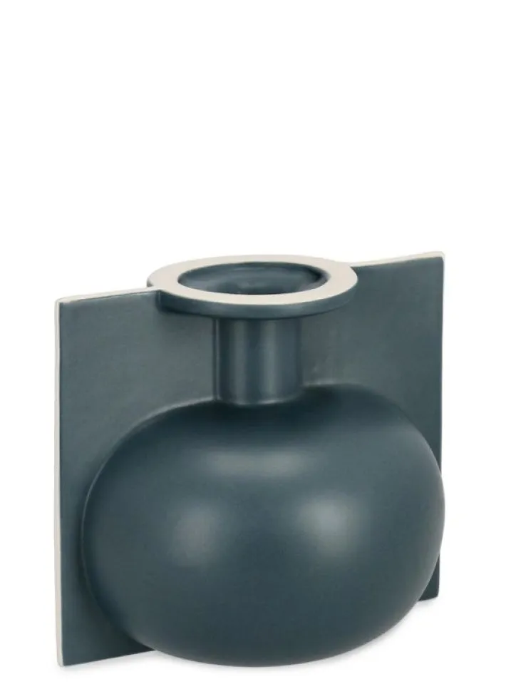 Bizzotto Vasi>BOTTIGLIA DECORATIVA IZUMO BLU H18