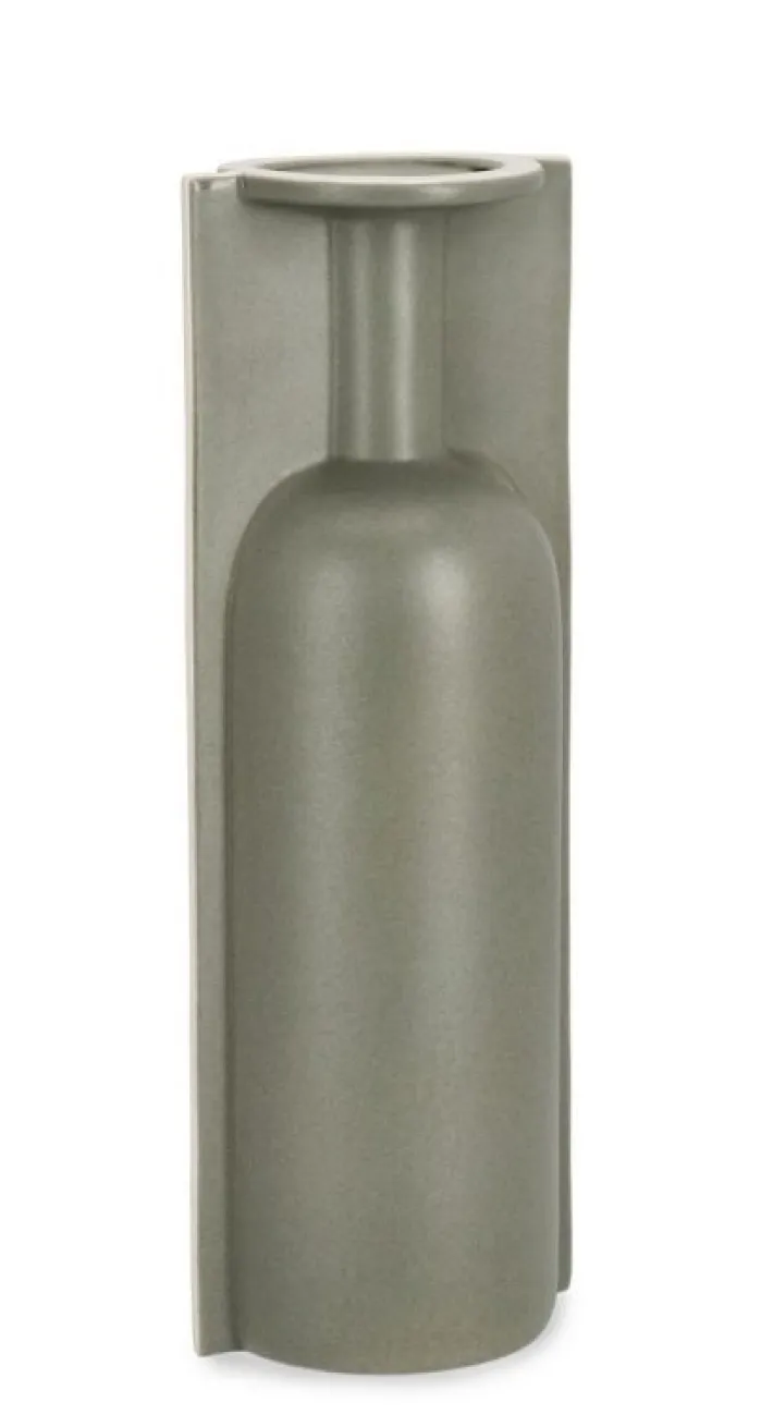 Bizzotto Vasi>BOTTIGLIA DECORATIVA IZUMO GRIGIO H35,5