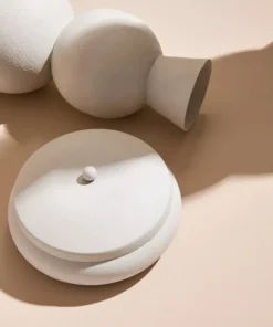 Bizzotto Coprivasi>BOTTIGLIA DECORATIVA RIDHI BIANCO H32,5