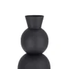 Bizzotto Coprivasi>BOTTIGLIA DECORATIVA RIDHI NERO H32,5