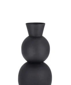 Bizzotto Coprivasi>BOTTIGLIA DECORATIVA RIDHI NERO H32,5