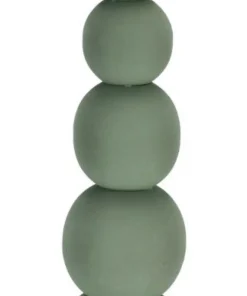 Bizzotto Coprivasi>BOTTIGLIA DECORATIVA RIDHI VERDE H76