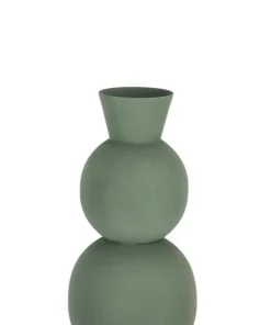 Bizzotto Coprivasi>BOTTIGLIA DECORATIVA RIDHI VERDE H32,5