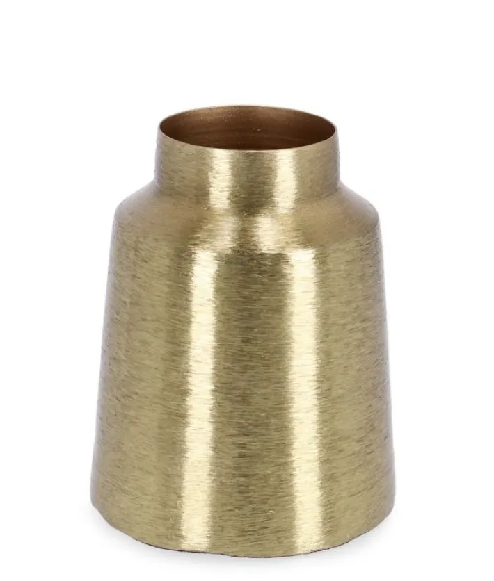 Bizzotto Coprivasi>BOTTIGLIA DECORATIVA SAAD ORO H10