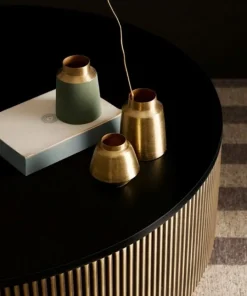 Bizzotto Coprivasi>BOTTIGLIA DECORATIVA SAAD ORO H10