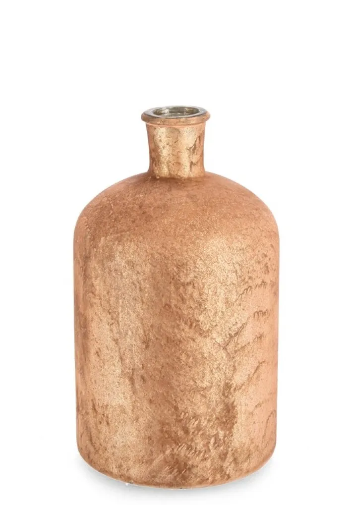 Bizzotto Coprivasi>BOTTIGLIA DECORATIVA TAPI VT ARANCIO H30