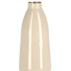 Bizzotto Coprivasi>BOTTIGLIA DECORATIVA VELMA BEIGE H32,5