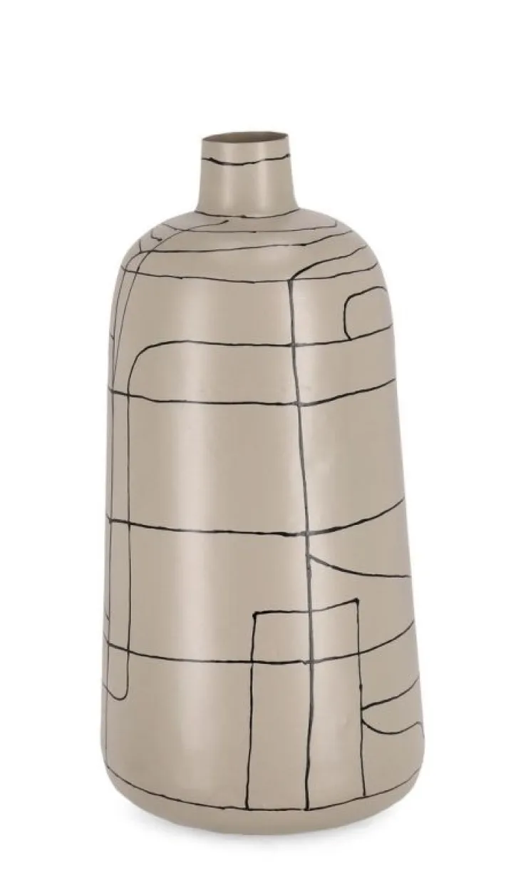 Bizzotto Vasi E Coprivasi>BOTTIGLIA SIVA BEIGE H44,5