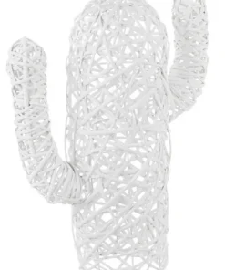 Bizzotto Oggettistica>CACTUS MEXICO BIANCO H55