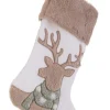 Bizzotto Oggettistica>CALZA MELLOW BIA RENNA 45X28
