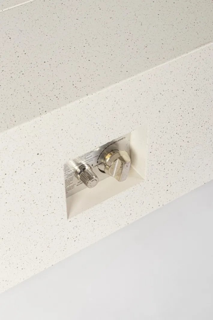 Bizzotto Bracieri A Gas>CAMINO A GAS WOLKE BEIGE 110X65
