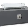 Bizzotto Bracieri A Gas>CAMINO A GAS WOLKE GRIGIO SCURO 110X65