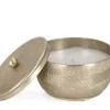 Bizzotto Candele>CANDELA C-COPERCHIO CLAMP ORO D14