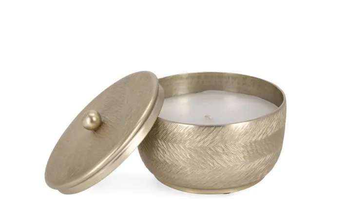 Bizzotto Candele>CANDELA C-COPERCHIO CLAMP ORO D14