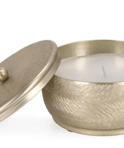Bizzotto Candele>CANDELA C-COPERCHIO CLAMP ORO D16