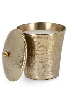 Bizzotto Candele>CANDELA C-COPERCHIO LATHE TO ORO D15
