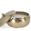 Bizzotto Candele>CANDELA C-COPERCHIO LATHE BOMB ORO D16,5