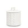 Bizzotto Candele>CANDELA C-COPERCHIO TWINE BIANCO Ø9,5