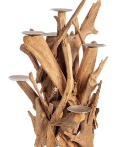 Bizzotto Portacandele>CANDELABRO 7FUOCHI IZARA NAT H70