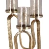 Bizzotto Portacandele>CANDELABRO SAGAR 3FUOCHI ORO H29