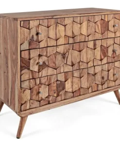 Bizzotto Comò E Cassettiere>CASSETTIERA IN LEGNO - KANT