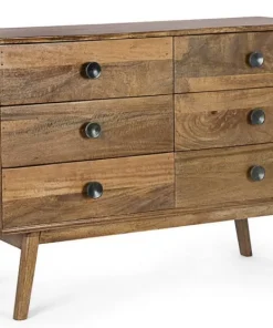 Bizzotto Comò E Cassettiere>CASSETTIERA IN LEGNO - SYLVESTER