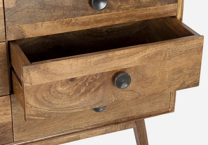 Bizzotto Comò E Cassettiere>CASSETTIERA IN LEGNO - SYLVESTER
